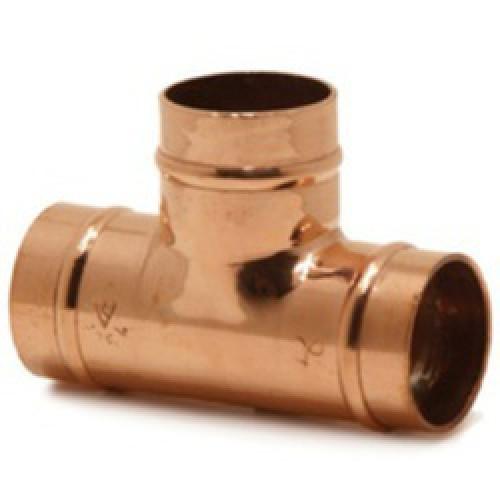 COPPER SLIP TEE 15MM YP24S SOLDER RING Twiggs